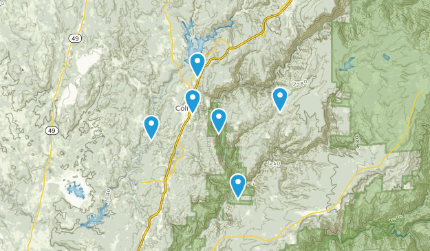 Colfax, California Map