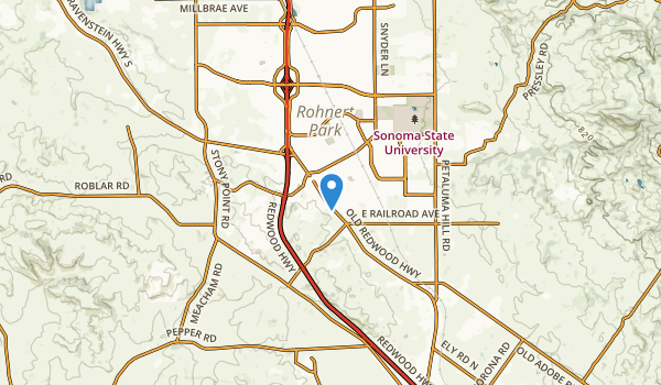 Cotati, California Map