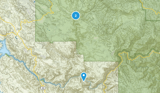 Coulterville, California Map