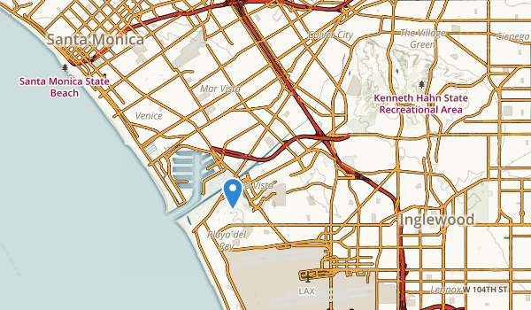 Culver City, California Map