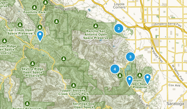 Cupertino, California Map