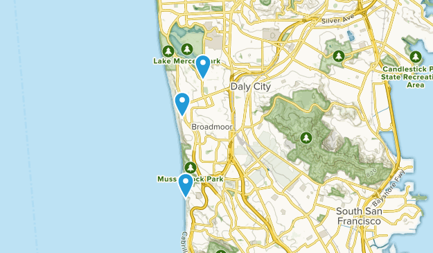 Daly City, California Map