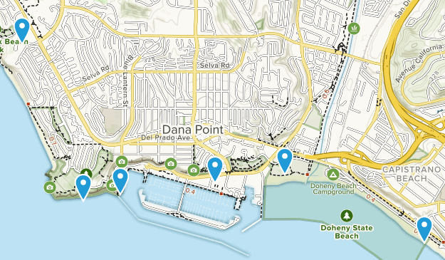 Dana Point, California Map