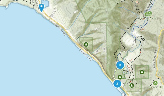 Davenport, California Map