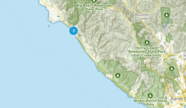 Davenport, California Map