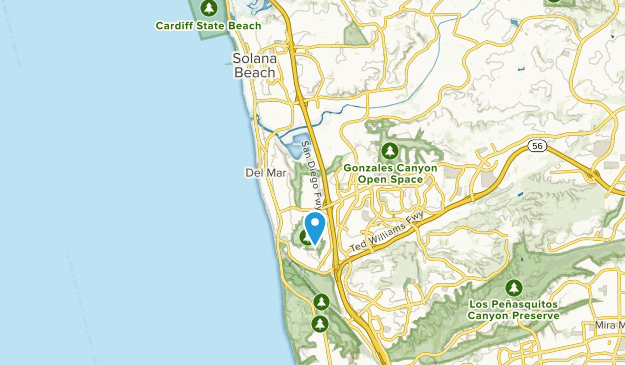 Del Mar Heights, California Map