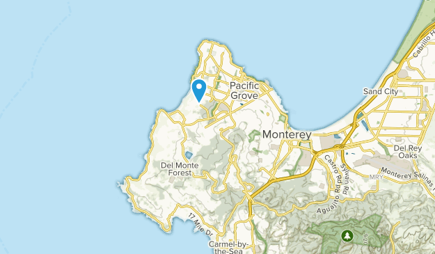 Del Monte Forest, California Map