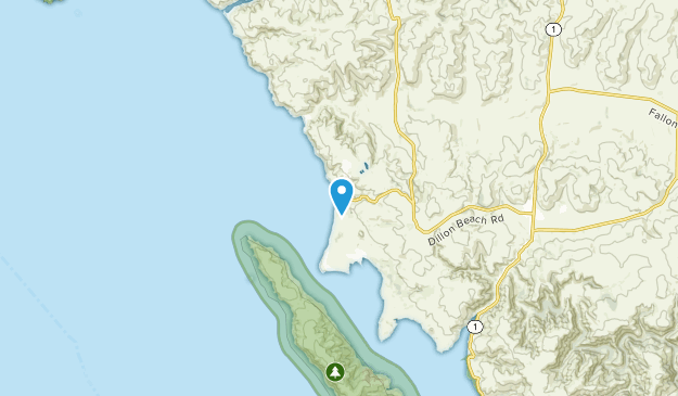 Dillon Beach, Kalifornien Map