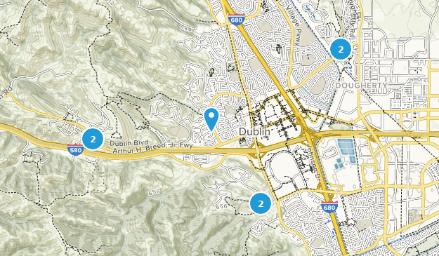 Dublin, California Map