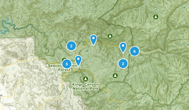 Dunlap, California Map