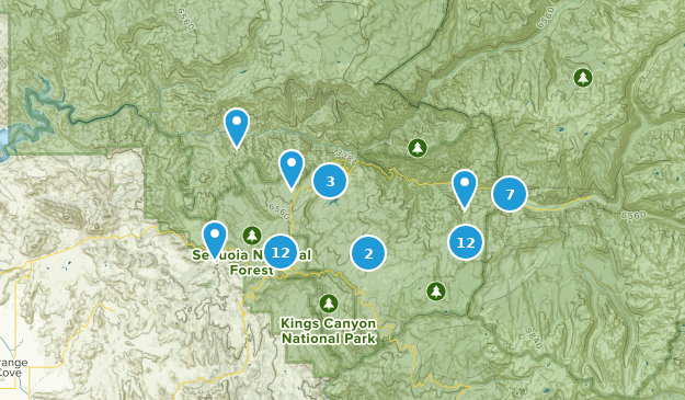 Dunlap, Californie Map