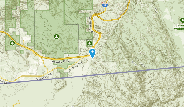 El Centro, California Map