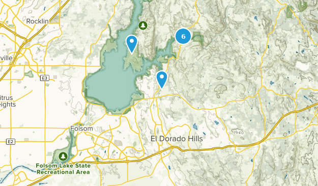 El Dorado Hills, California Map