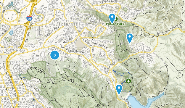 El Sobrante, California Map