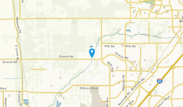 Elverta, California Map