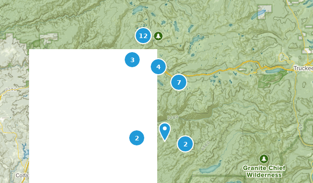 Emigrant Gap, California Map