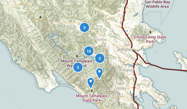 Fairfax, California Map