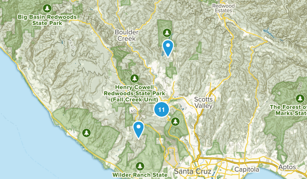 Felton, California Map