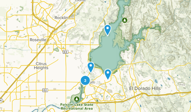 Folsom, California Map