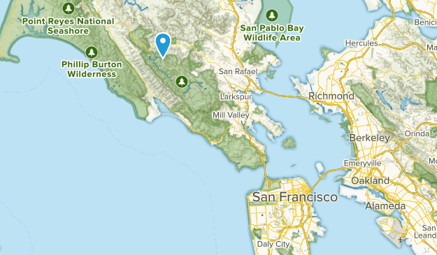 Forest Knolls, California Map