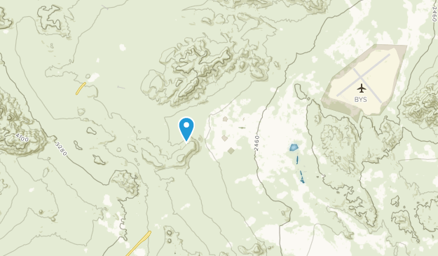 Fort Irwin, Californie Map
