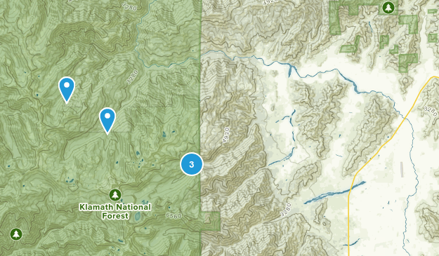 Fort Jones, California Map
