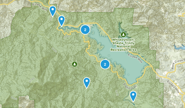 French Gulch, California Map