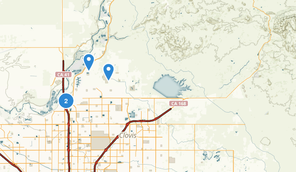 Fresno, California Map