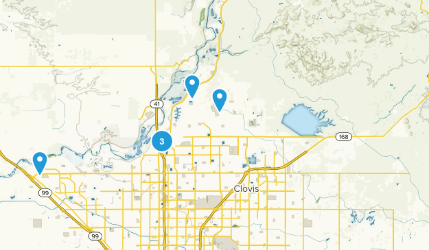 Fresno, California Map