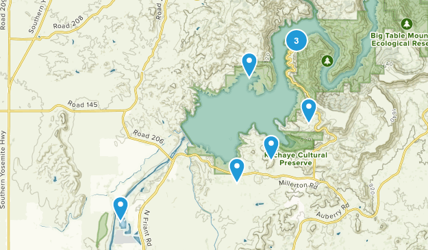 Friant, California Map