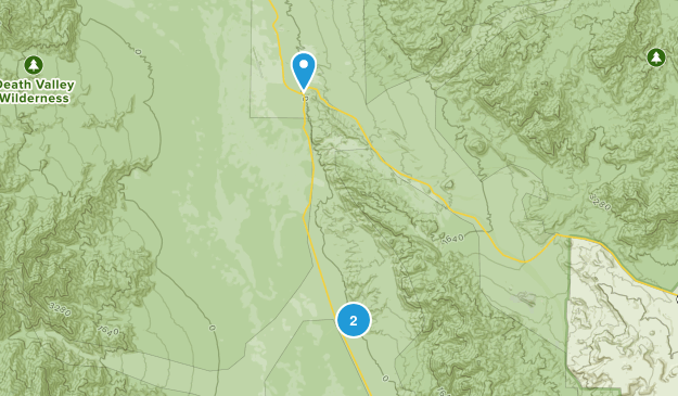 Furnace Creek, California Map
