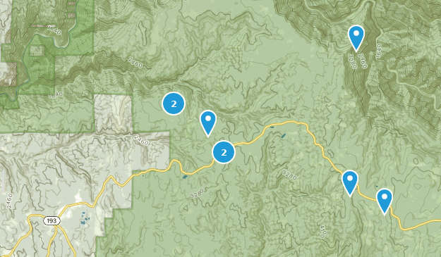 Georgetown, Californie Map