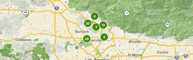 My Location To Glendale Best 10 Trails And Hikes In Glendale | Alltrails