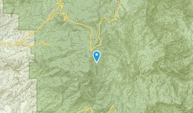 Glennville, California Map