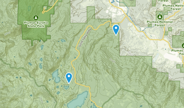 Graeagle, California Map
