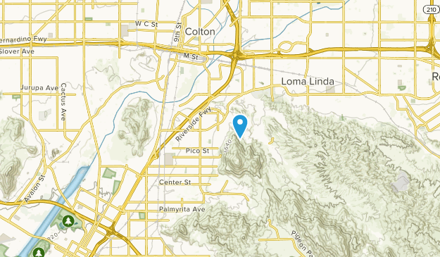 Grand Terrace, California Map