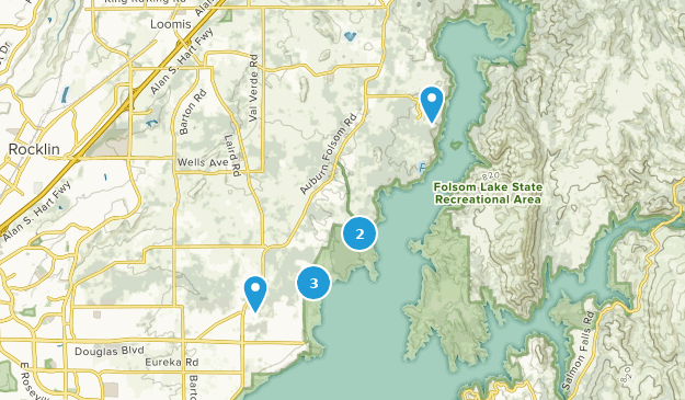 Granite Bay, Californie Map