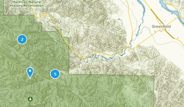 Greenfield, Californie Map
