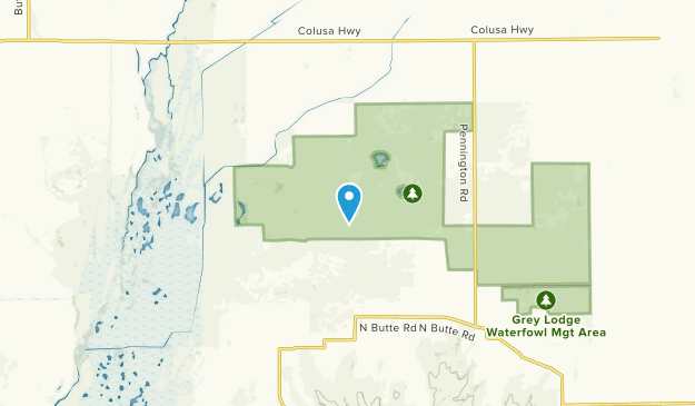 Gridley, California Map