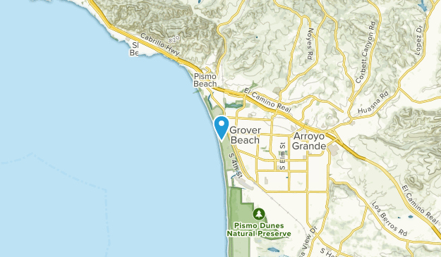 Grover Beach, California Map