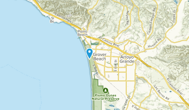Grover Beach, Californie Map