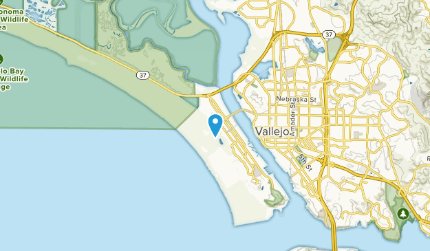 Guadalcanal Village, California Map