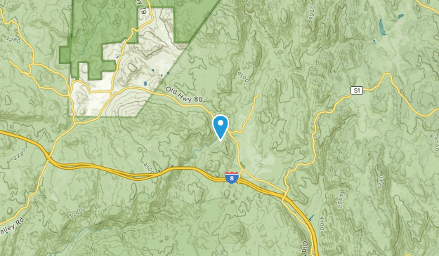Guatay, California Map