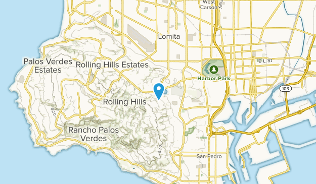 Harbor Hills, California Map