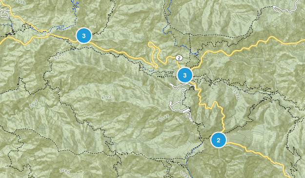 Hidden Springs, California Map