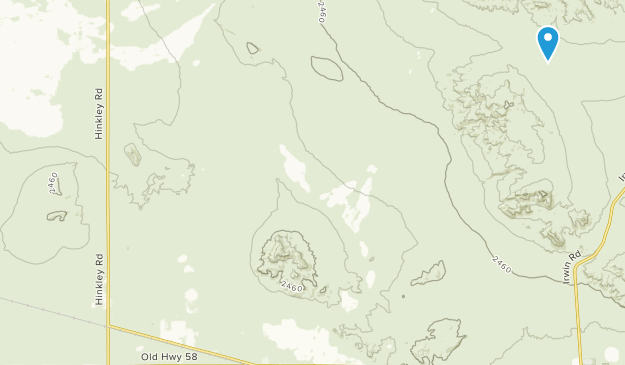 Hinkley, Californie Map