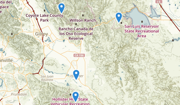 Hollister, California Map