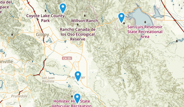 Hollister, California Map