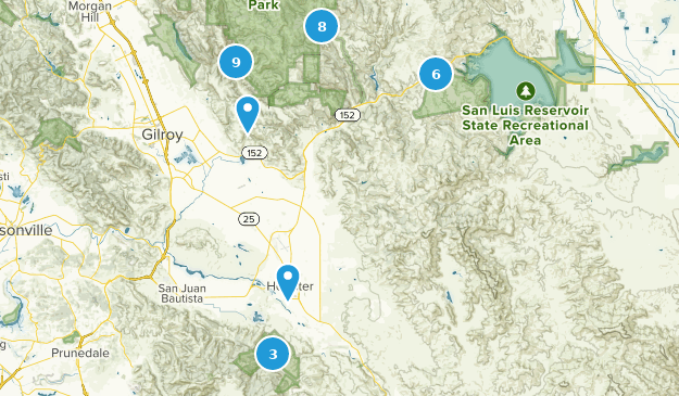 Hollister, California Map