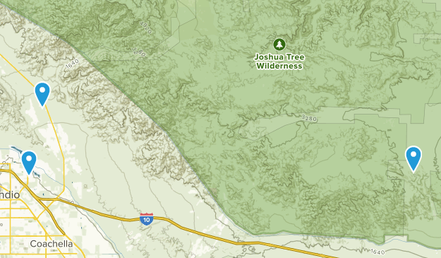 Indio, California Map